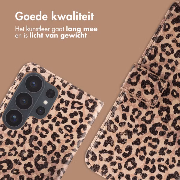 imoshion Design Bookcase Samsung Galaxy S26 Ultra - Leopard Mood