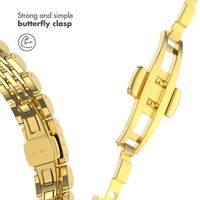 Selencia Slim Steel Jubilee Inspired Link Band Apple Watch | 38/40/41/42 mm - Gold
