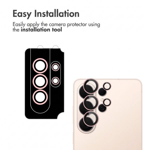 imoshion Camera Protector Glass 2-pack Samsung Galaxy S26 Ultra - Pink Gold