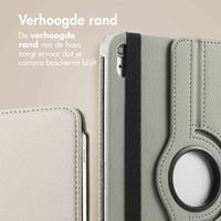 imoshion 360° draaibare Bookcase Apple iPad 11 (2025) 11 inch A16 / iPad 10 (2022) 10.9 inch - Grijs