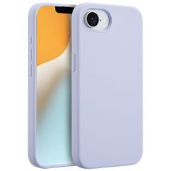 Accezz Liquid Silicone Back Cover with MagSafe Apple iPhone 17e / 16e - Purple