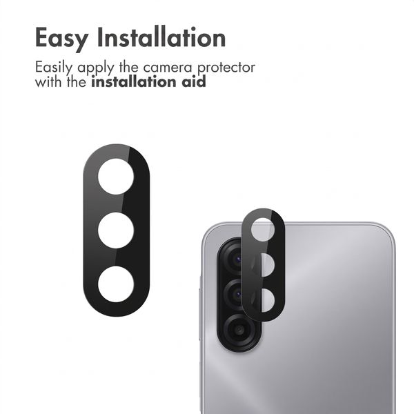 imoshion Camera Protector Glass 2-pack Samsung Galaxy A18 (4G) - Black