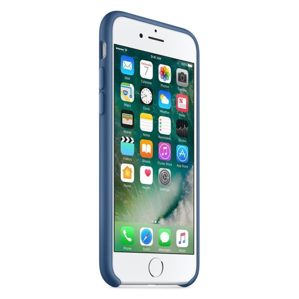 Apple Silicone Backcover Apple iPhone SE (2022 / 2020) / 8 / 7 - Ocean Blue