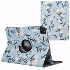 imoshion 360° Draaibare Design Bookcase Apple iPad Pro 11 (2022 / 2021 / 2020 / 2018) - Flowers