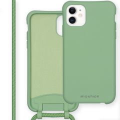 imoshion Color Backcover met afneembaar koord iPhone 11 - Groen