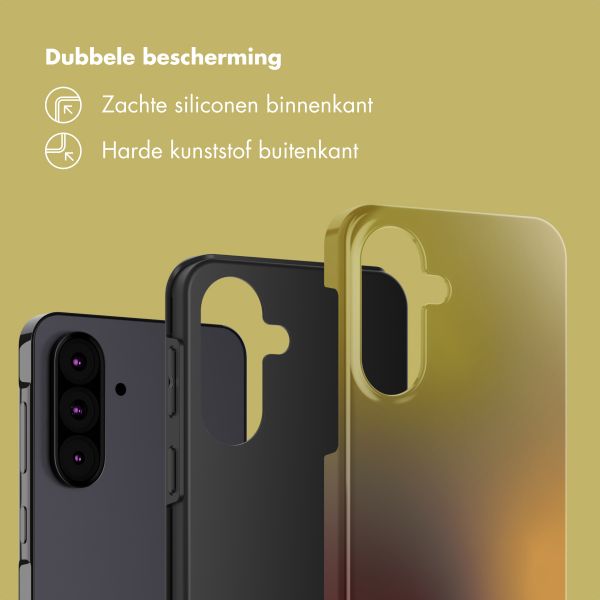 Selencia Vivid Backcover Samsung Galaxy A37 (5G) - Gradient Olive Dust