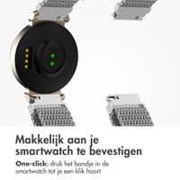 imoshion Milanees magnetisch bandje Garmin Lily 2 - Zilver