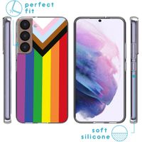 imoshion Design hoesje Samsung Galaxy S22 - Rainbow flag