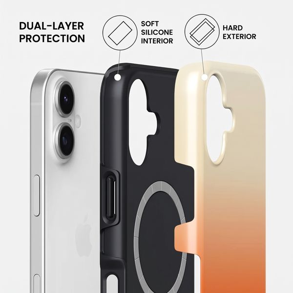Burga Tough Case with MagSafe Apple iPhone 17 - Slow Burn