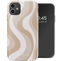 Selencia Vivid Tough Backcover iPhone 11 - Desert Waves Beige