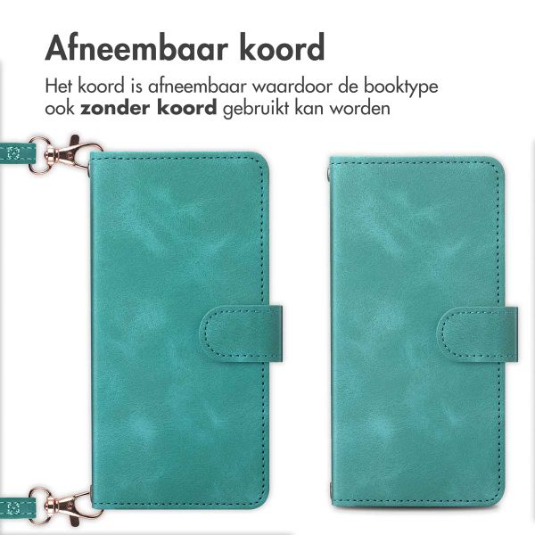 imoshion Bookcase met koord Google Pixel 8a - Turquoise