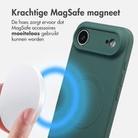imoshion Color Backcover met MagSafe Apple iPhone Air - Donkergroen