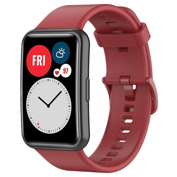 imoshion Siliconen bandje Huawei Watch Fit - Rood