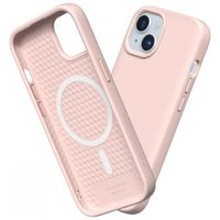 RhinoShield SolidSuit Backcover MagSafe Apple iPhone 15 Plus - Classic Blush Pink