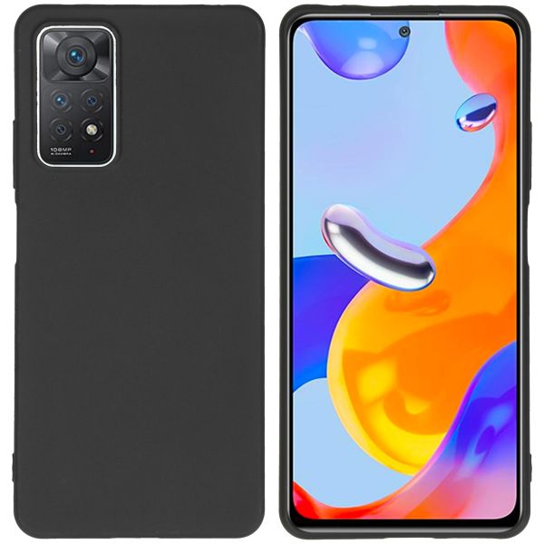 imoshion Color Backcover Xiaomi Redmi Note 11 Pro - Zwart