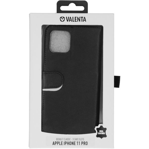 Valenta Classic Luxe Bookcase iPhone 11 Pro - Zwart