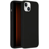 Accezz Liquid Silicone Back Cover with MagSafe Apple iPhone 15 Plus - Black