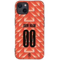 Ontwerp je eigen Nederlands Elftal Backcover Apple iPhone 13 - Nederlands Elftal '88