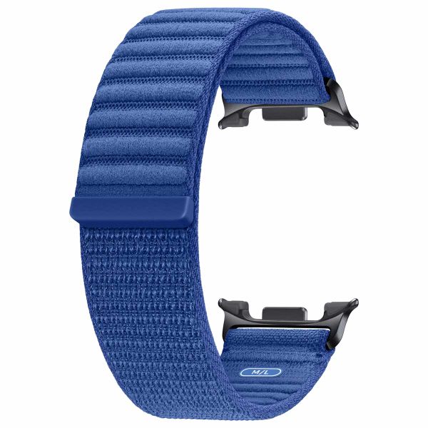 Samsung Originele Fabric Band Samsung Galaxy Watch 8 (40/44mm) / Classic (46mm) - M/L - Navy