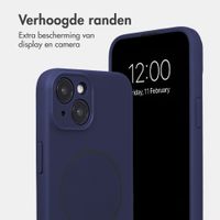 Accezz Grip Backcover met MagSafe Apple iPhone 14 - Donkerblauw