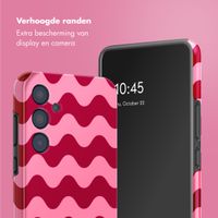 Selencia Vivid Backcover Samsung Galaxy A35 - Wave Vibes Lipstick