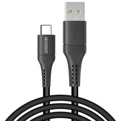 Accezz USB-C naar USB kabel Samsung Galaxy A52s - 2 meter - Zwart