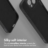 imoshion Colour Back Cover with MagSafe Apple iPhone 15 Pro Max - Black