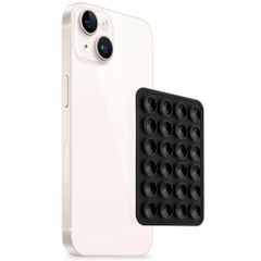 Selencia 2-Pack Telefoonhouder Zuignap - Zwart