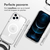 imoshion MagSafe Backcover met afneembaar koord Apple iPhone 12 (Pro) - Transparant