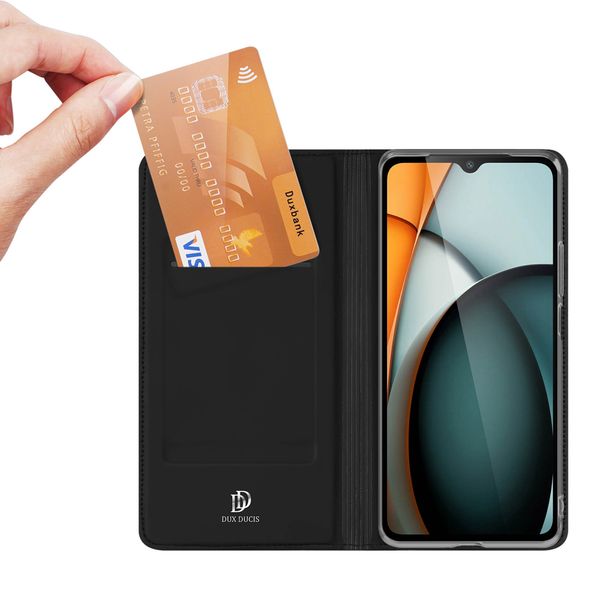 Dux Ducis Slim Softcase Bookcase Xiaomi Redmi A3 - Zwart