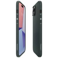 Spigen Liquid Air Backcover iPhone 15 - Abyss Green