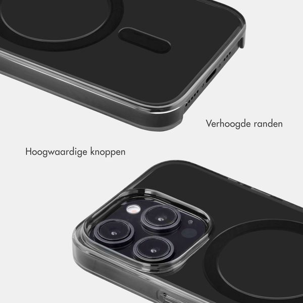 Accezz Lite Backcover met MagSafe Apple iPhone 15 Pro - Smokey Clear