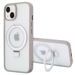 Accezz Ring Stand Backcover met MagSafe Apple iPhone 13 - Grijs