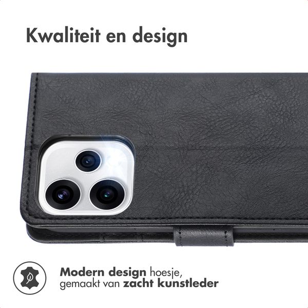 imoshion Luxe Bookcase Oppo Reno15 (5G) - Zwart