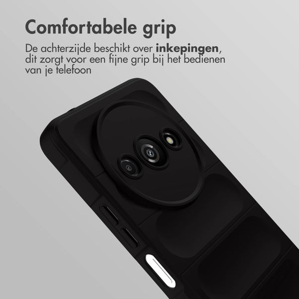 imoshion EasyGrip Backcover Xiaomi Redmi A3 - Zwart