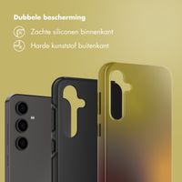 Selencia Vivid Backcover Samsung Galaxy S24 FE - Gradient Olive Dust