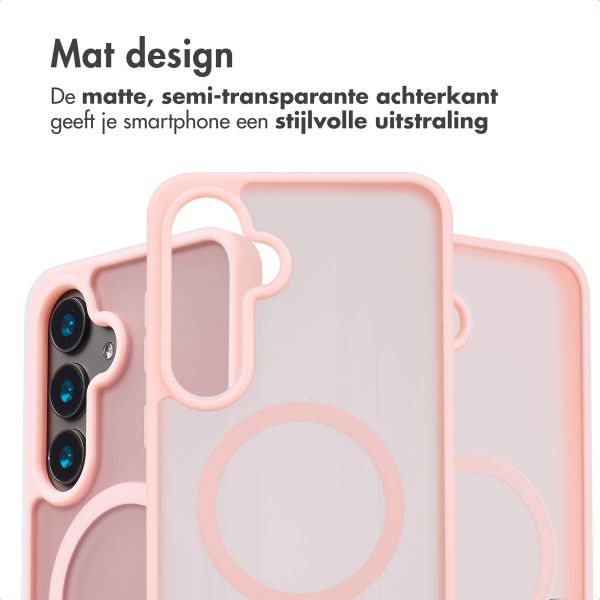 imoshion Color Guard Backcover met MagSafe Samsung Galaxy S24 - Lichtroze