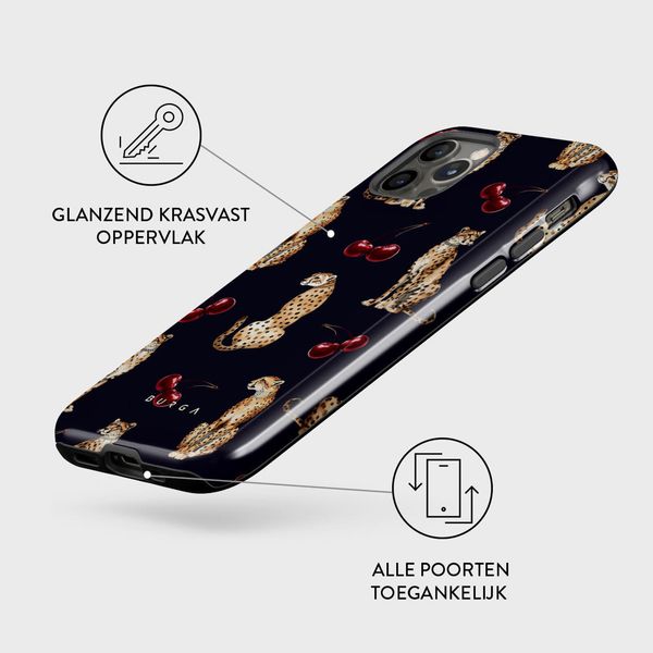 Burga Tough Backcover MagSafe Apple iPhone 12 (Pro) - Cougar