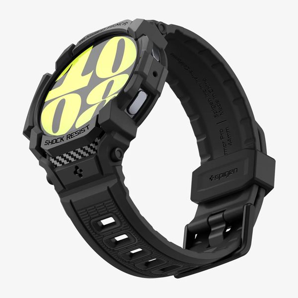 Spigen Rugged Armor™ Pro Case Samsung Galaxy Watch 7 - 40 mm - Mat Zwart