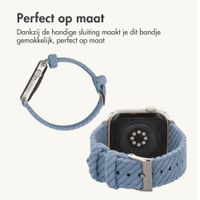 imoshion Corduroy bandje Apple Watch | 38/40/41/42 mm - Lichtblauw