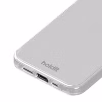 Holdit Glitter Case Apple iPhone 12 (Pro) - Wit