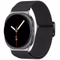 imoshion Elastisch Nylonbandje voor de Samsung Galaxy Watch 8 (Classic) - 40 / 44 / 46mm - Zwart