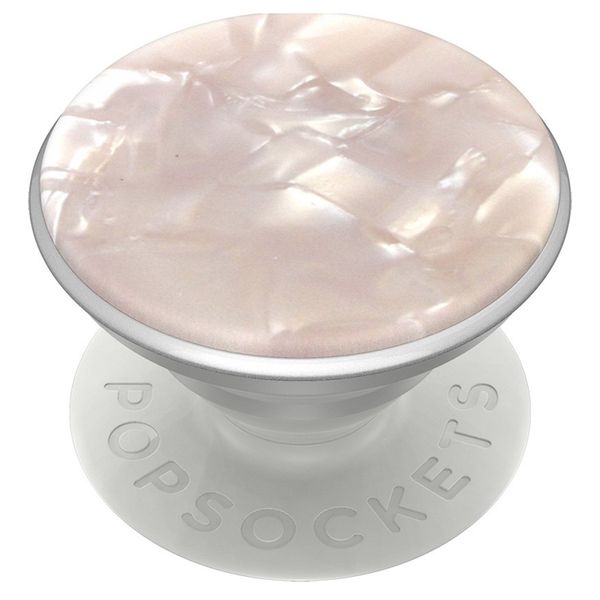 PopSockets Luxe PopGrip - Acetate Pearl White