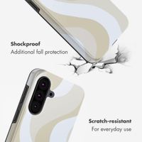 Selencia Vivid Back Cover Samsung Galaxy A37 (5G) - Desert Waves Beige