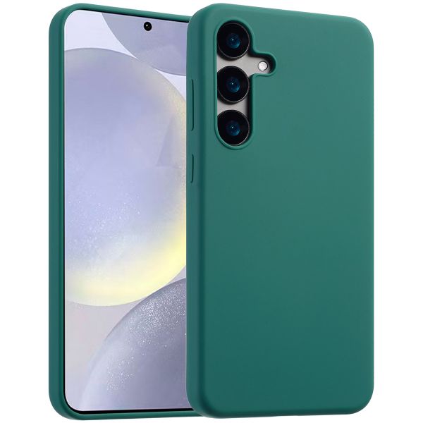 Accezz Liquid Silicone Backcover Samsung Galaxy S24 Plus - Forest Green