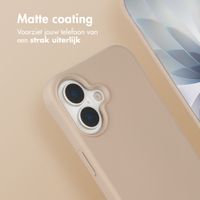imoshion Color Backcover met afneembaar koord met MagSafe Apple iPhone 17 - Nude