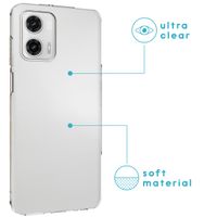 imoshion Softcase Backcover Motorola Moto G73 - Transparant