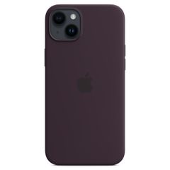 Apple Silicone Back Cover with MagSafe Apple iPhone 14 Plus - Elderberry