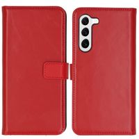 Selencia Echt Leren Bookcase Samsung Galaxy S23 Plus - Rood