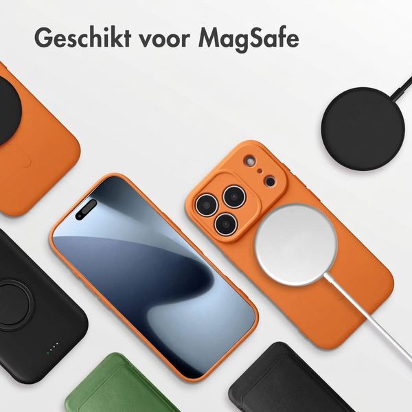 imoshion Color Backcover met MagSafe Apple iPhone 17 Pro - Oranje